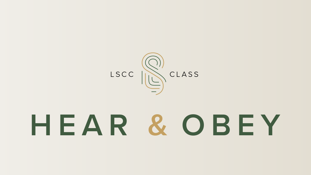 Hear and Obey graphic