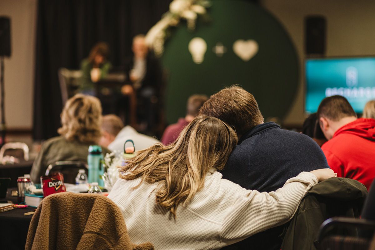 married couple at marriage retreat