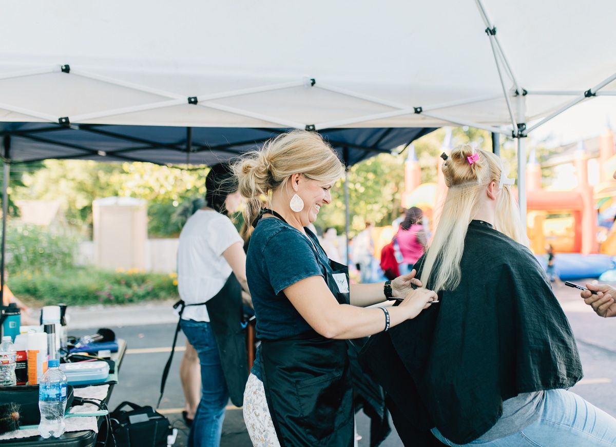 Free Haircuts At Back To School Bash